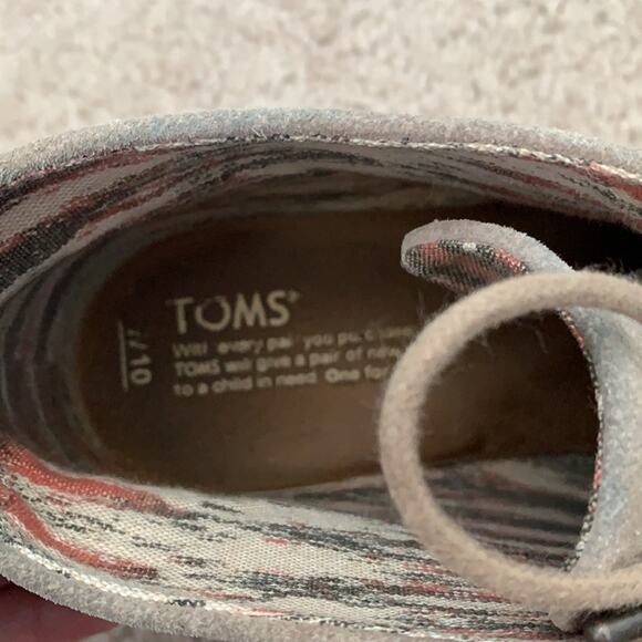 TOMS Kala Wedge Suede Bootie Sz 10 - Picture 9 of 9